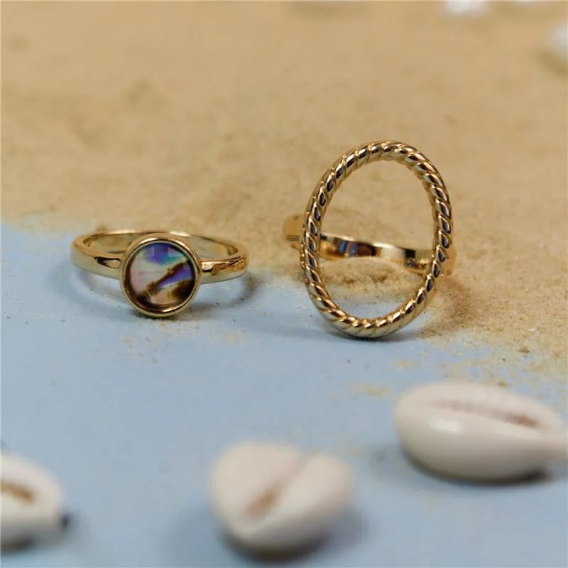 18K gold-plated ring