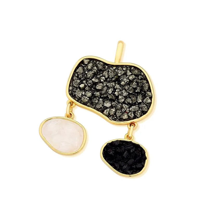 18K gold-plated pendant