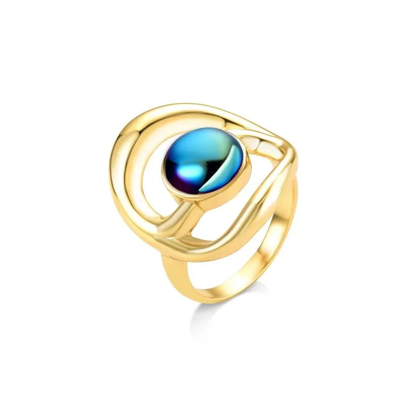 18K gold-plated ring