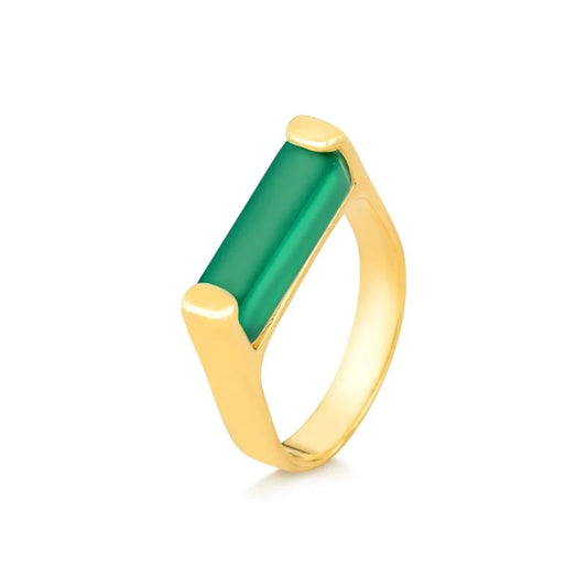 18K gold-plated ring