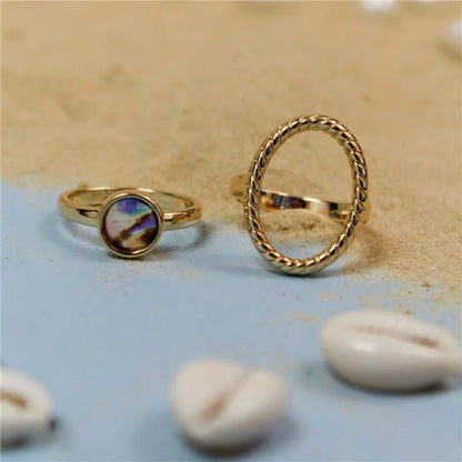 18K gold-plated ring