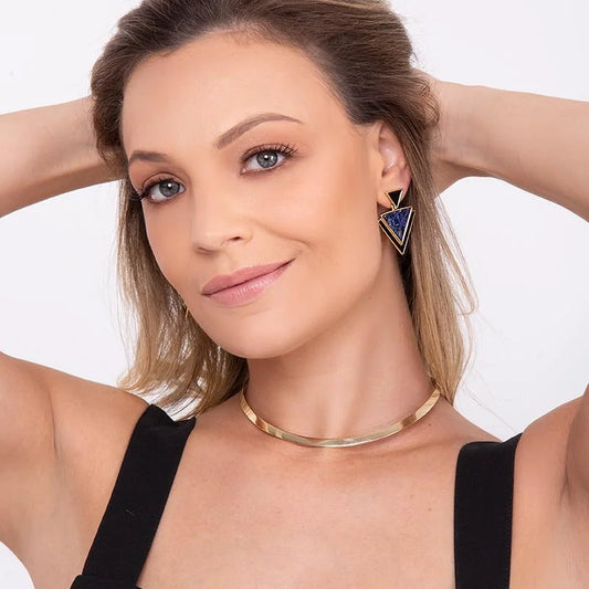 18K gold-plated chocker