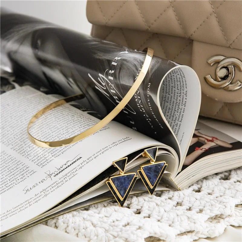 18K gold-plated chocker