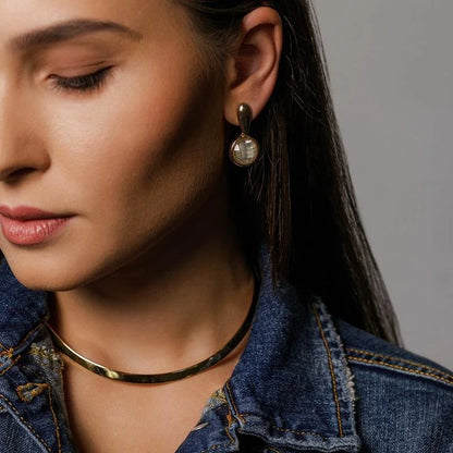 18K gold-plated chocker