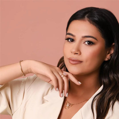 18K gold-plated set of earrings and necklace with blue sky agate or sodalite gemstones