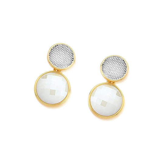 18K gold-plated earring