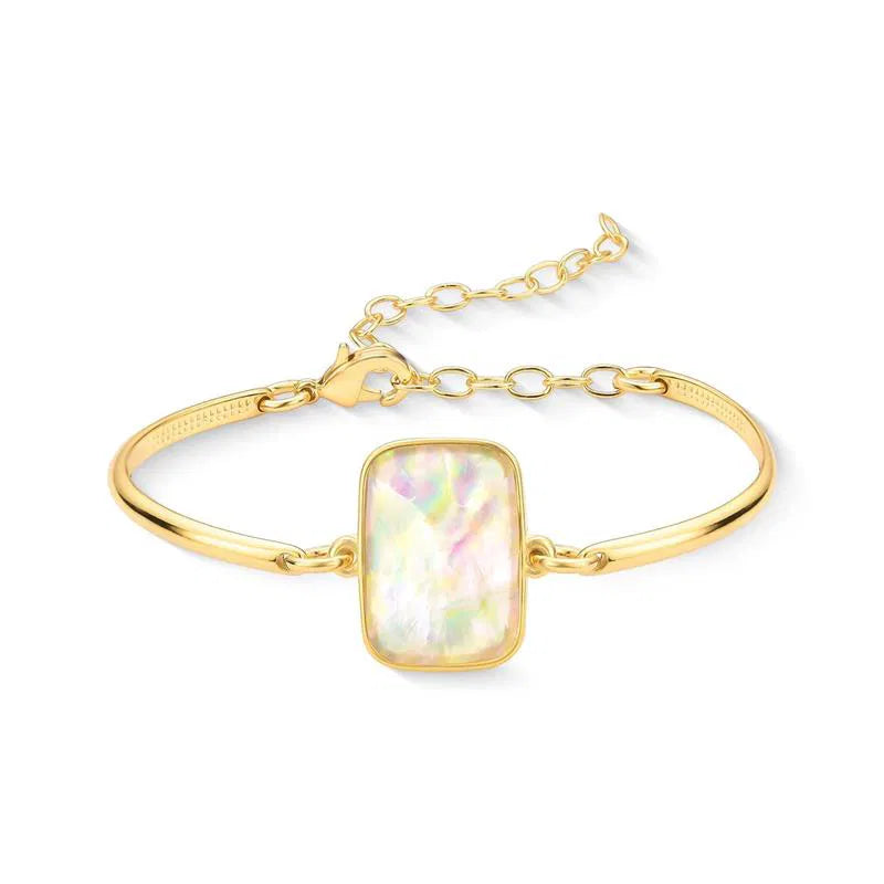 18K Gold‑Plated Bracelet — Elegant Gold‑Fill Bangle for Everyday Glam