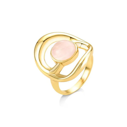 18K gold-plated ring